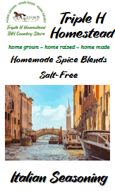 Italian Seasoning - Triple H Homestead & THH Country Store --