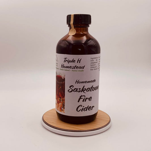 Saskatoon Fire Cider - Triple H Homestead & THH Country Store --