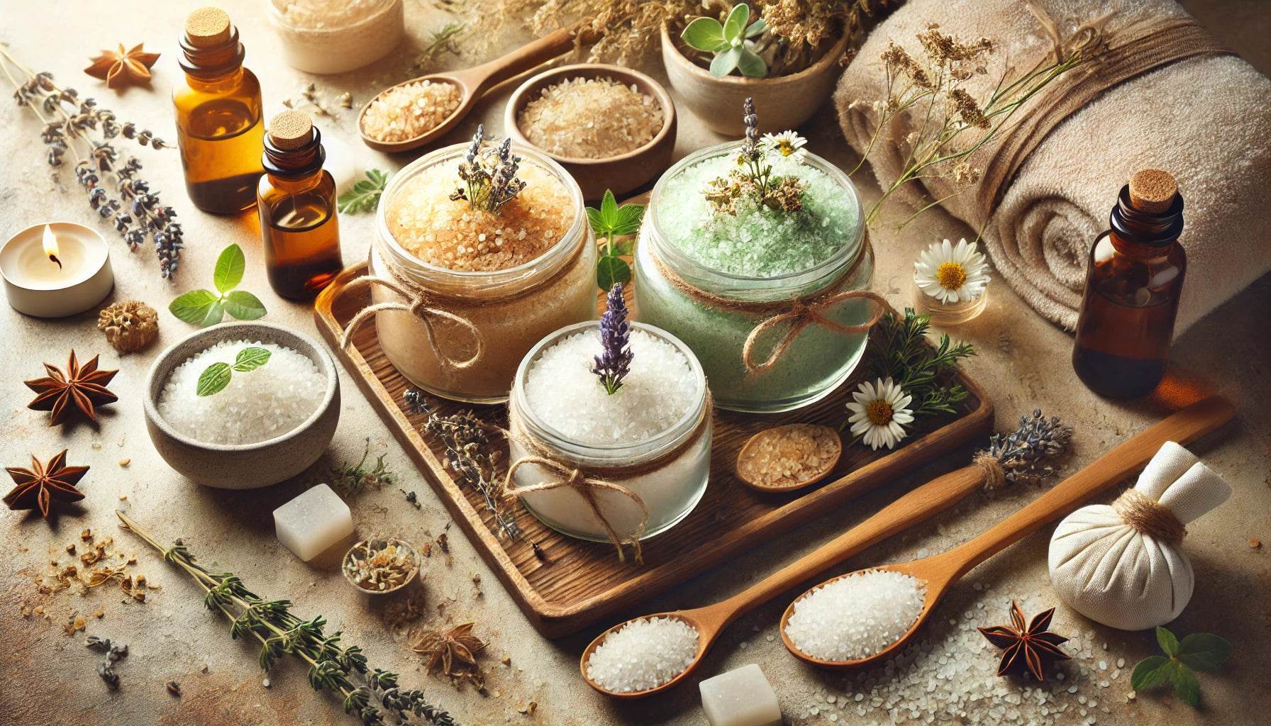 Herbal Salt & Sugar Scrubs - Triple H Homestead & Triple H Country Store