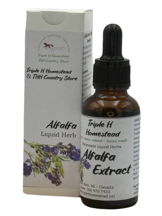 Alfalfa Liquid Herb - Triple H Homestead & THH Country Store -- 
