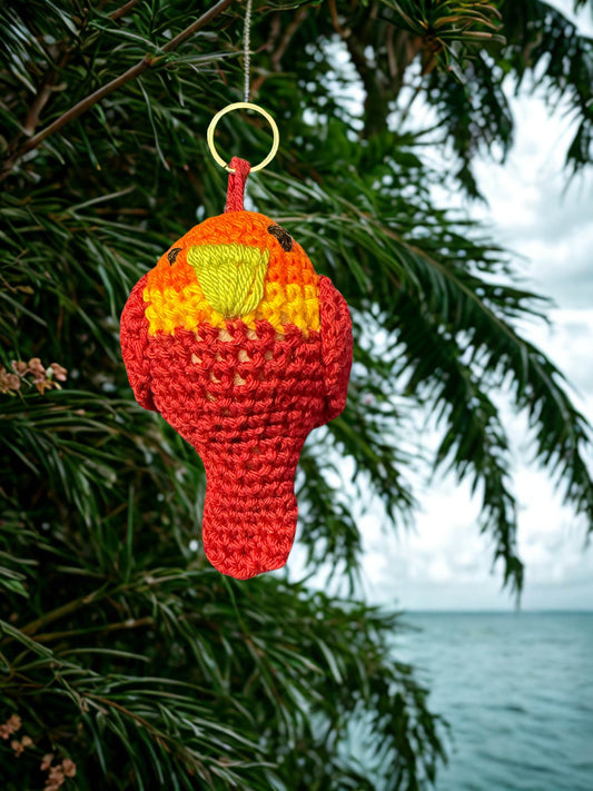 Pico the Parrot - Key Chain - Triple H Homestead & THH Country Store -- 
