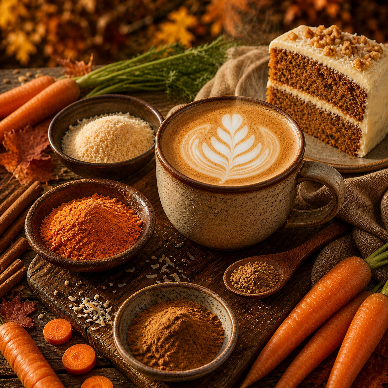 Carrot Cake Latte