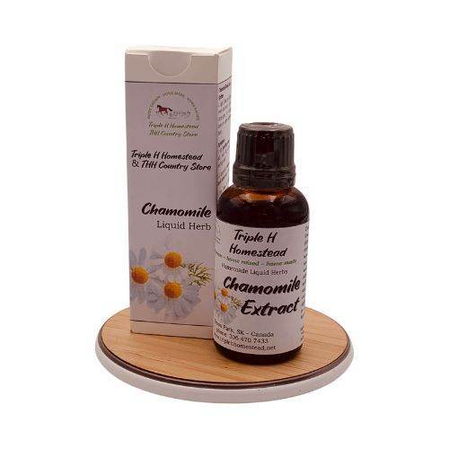 German Chamomile Liquid Herb - Triple H Homestead & THH Country Store -- 