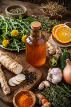 Dandelion Fire Cider