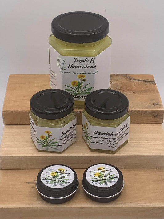 Dandelion Salve - Triple H Homestead & THH Country Store -- 