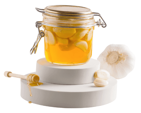 Garlic fermented Honey - Triple H Homestead & THH Country Store -- 