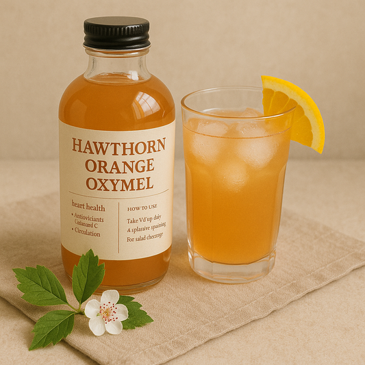 Hawthorn Orange Oxymel