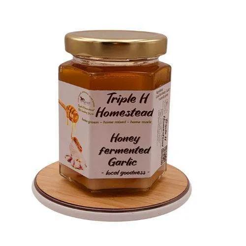 Honey fermented Garlic - Triple H Homestead & Triple H Country Store -- 