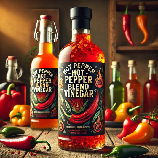 Hot Pepper Blend Vinegar - Triple H Homestead & THH Country Store -- 