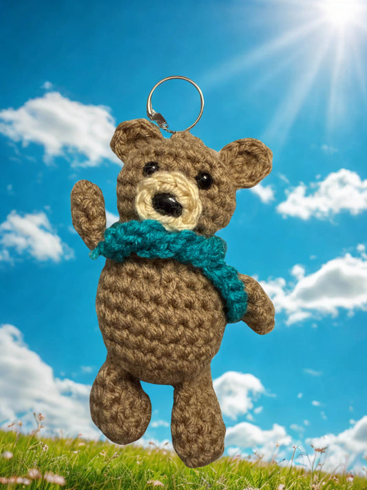 Meet Tiny Teddy - Keychain - Triple H Homestead & THH Country Store -- 