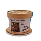 Container of Triple H Homestead Herbal Tea on a white background