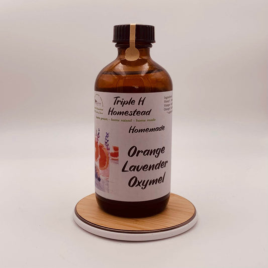 Orange Lavender Oxymel - Triple H Homestead & THH Country Store -- 