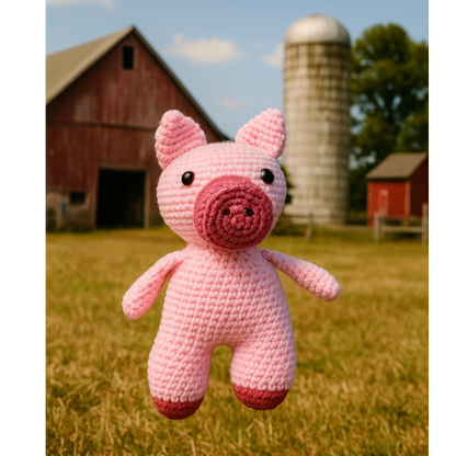 Peaches the piglet