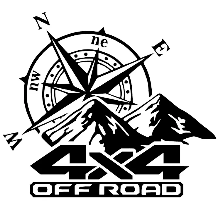 4x4 OFF ROAD Compass - Triple H Homestead & Triple H Country Store -- Black