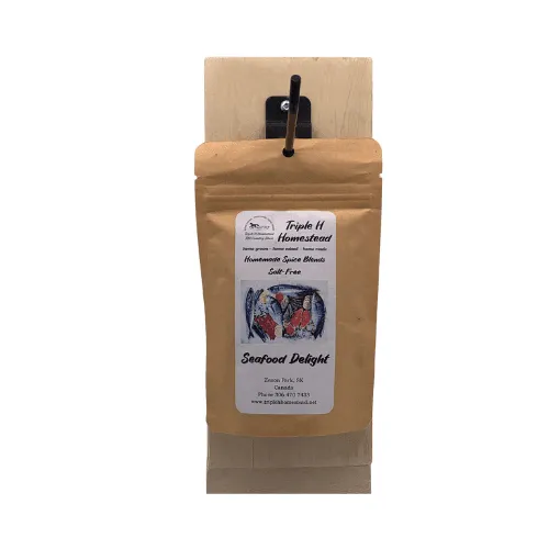 Kraft paper packaging with a label on a white background