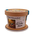 Herbal tea container with 'Triple H Homestead' branding on a white background