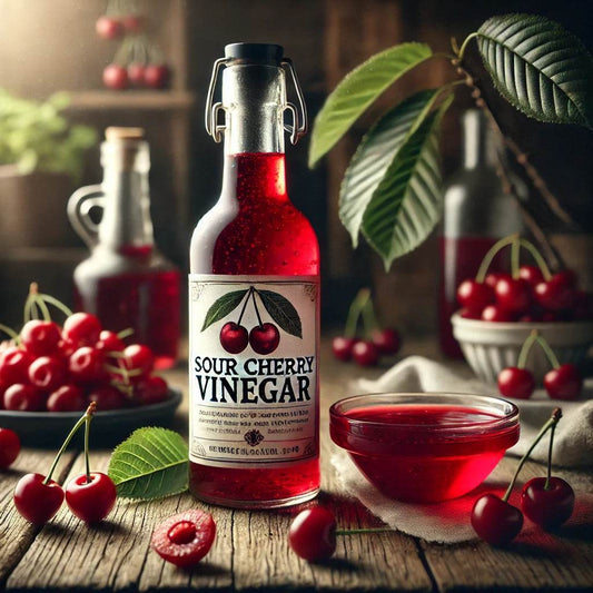 Sour Cherry Vinegar - Triple H Homestead & THH Country Store -- 