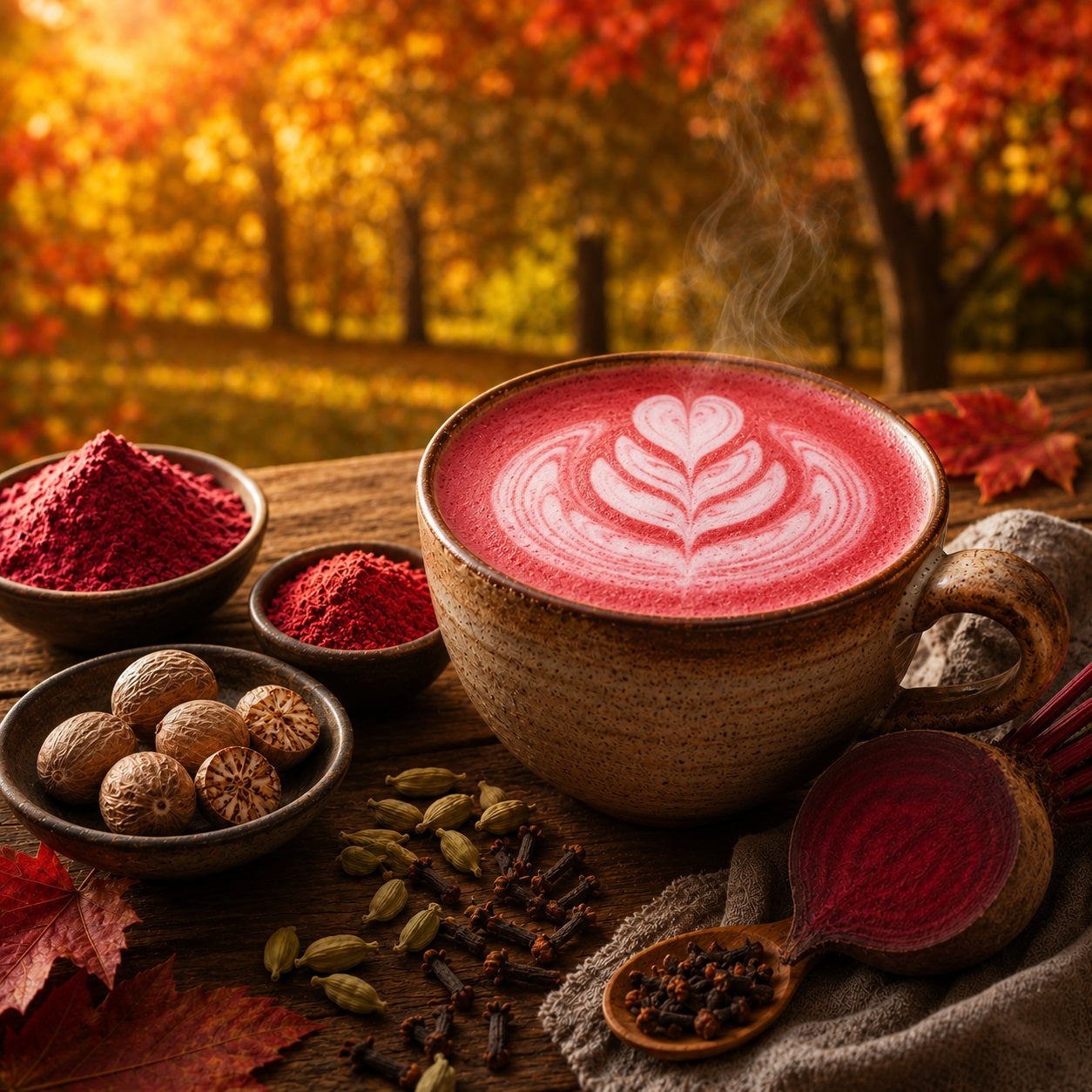 Spiced Ruby Latte