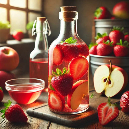 Strawberry Vinegar - Triple H Homestead & THH Country Store -- 
