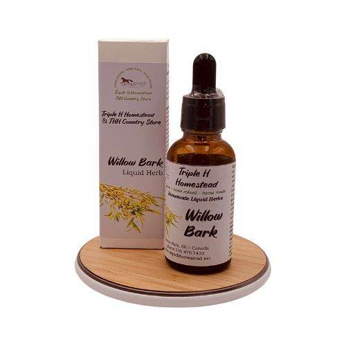Willow Bark - Liquid Herb - Triple H Homestead & THH Country Store -- 