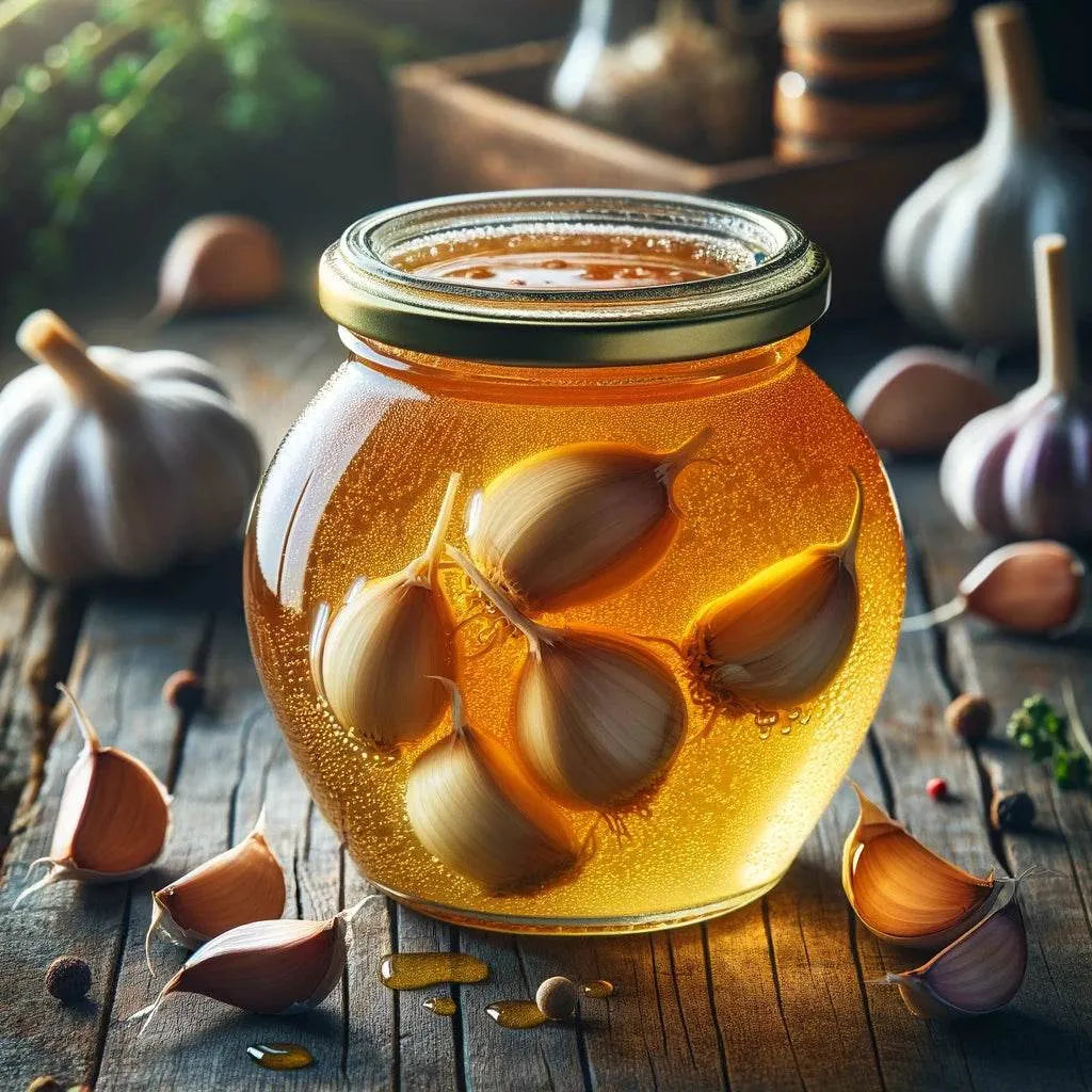 Honey fermented Garlic - Triple H Homestead & Triple H Country Store -- 