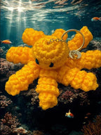 Flori the Octopus - Keychain - Triple H Homestead & Triple H Country Store -- choose your color