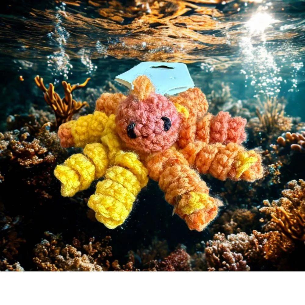 Flori the Octopus - Keychain - Triple H Homestead & Triple H Country Store -- choose your color